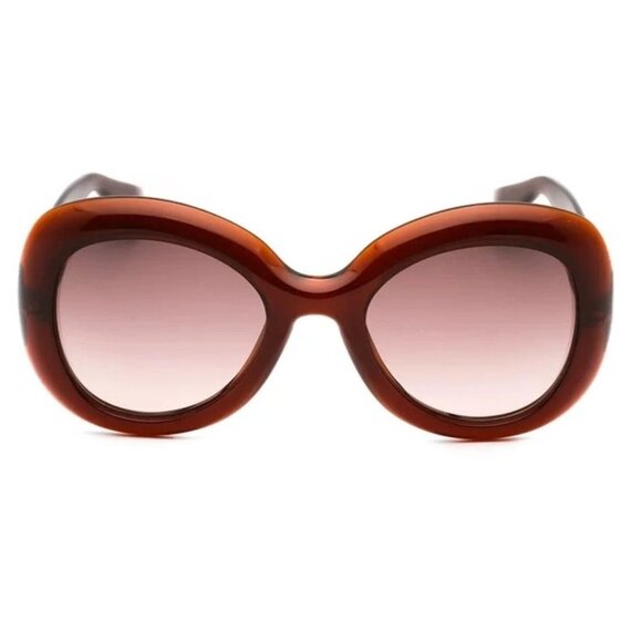 NEW MOSCHINO SUNGLASSES BROWN BUTTERFLY WOMEN EYEWEAR MOSCHINO MOS162/S 009Q HA main image 2